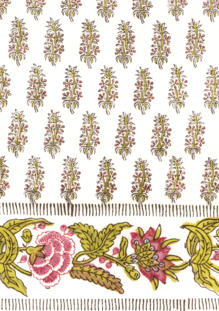 Block Printed Cotton Handkerchiefs - Image 3