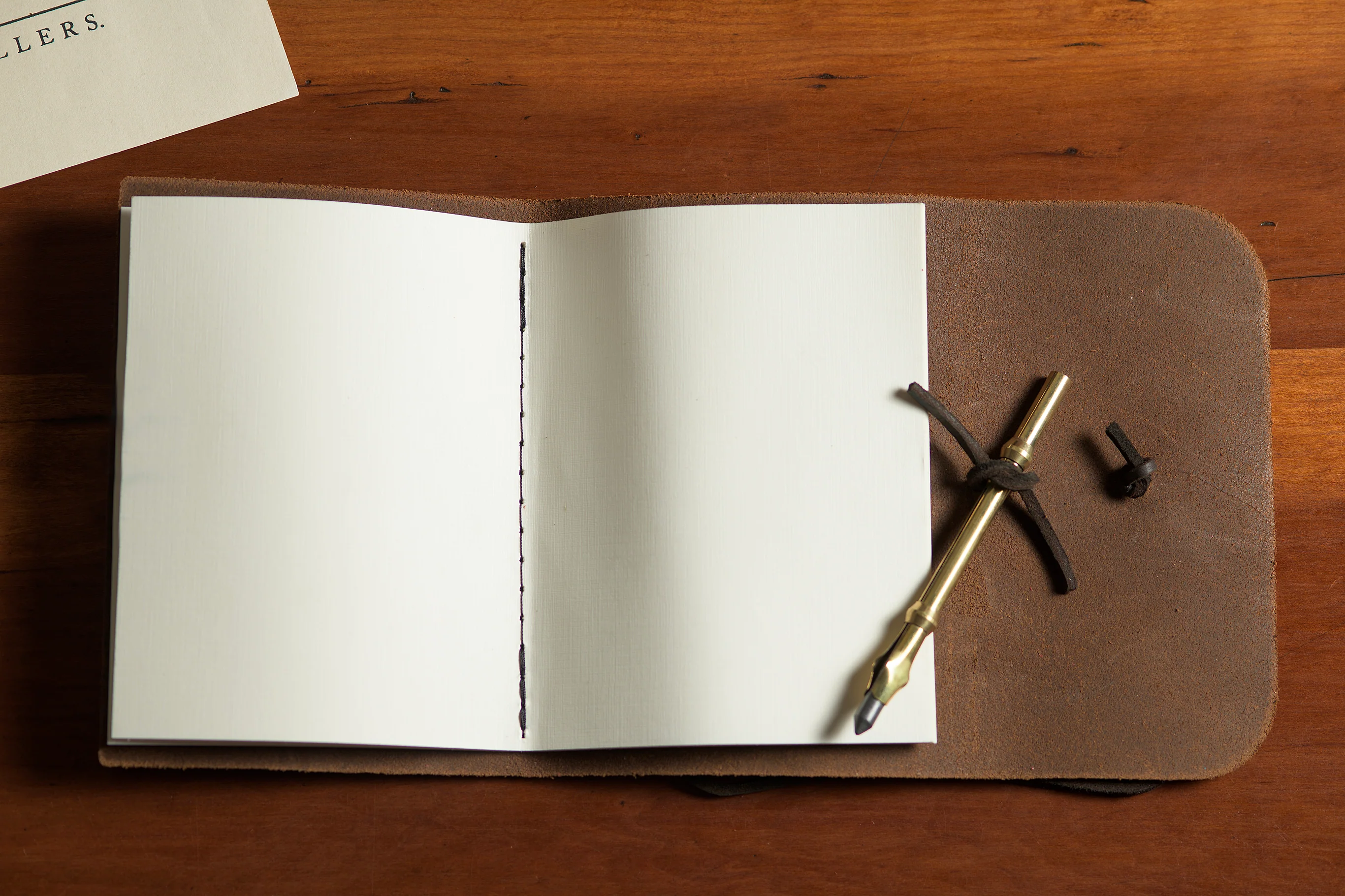 Leather Travel Journal - Image 3