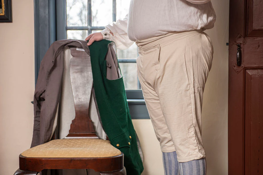 White Linen Breeches - Image 3