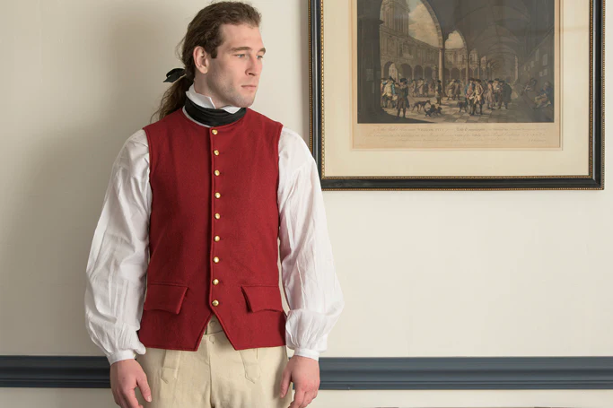 White Wool Breeches - Image 3