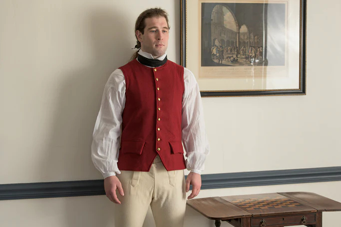 White Wool Breeches - Image 4